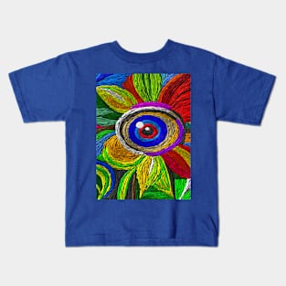 Digital Picasso style Kids T-Shirt